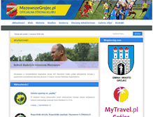 Tablet Screenshot of mazowszegrojec.pl